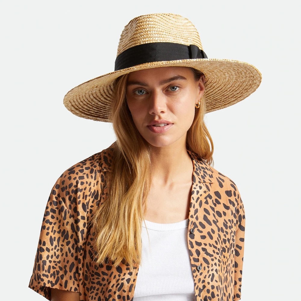 Brixton Joanna Wide Brim Straw Hat